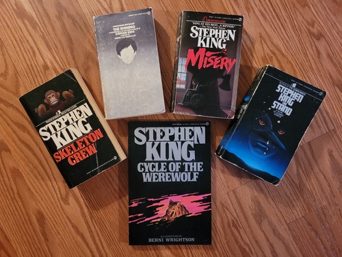 Lot stephen king vintage - of,
